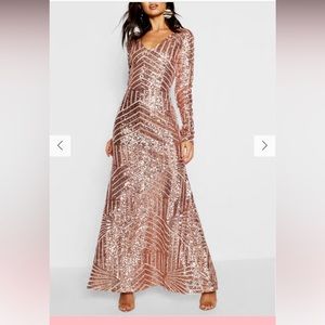 BOOHOO Sequin dress BRAND NEW